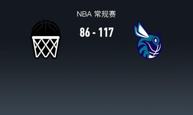 开云电子-NBA战报：黄蜂117-86轻取篮网，布兰登-米勒25+1+3
