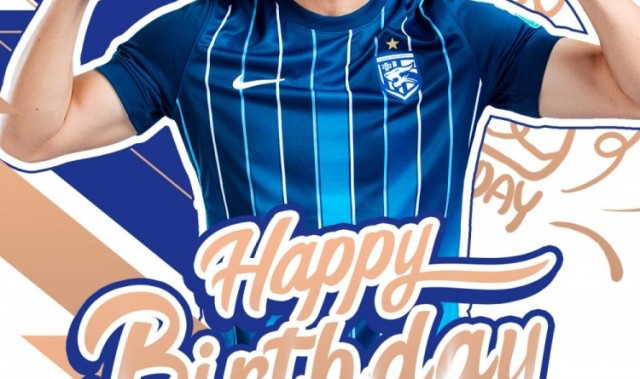 开云登录入口地址-今天是近日回归加盟三镇队的贺惯的生日，祝他生日快乐！